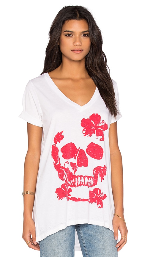 Hibiscus Skull Tee