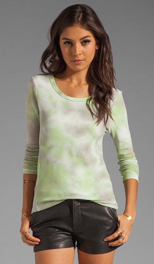Tie Dye Thermal Henley