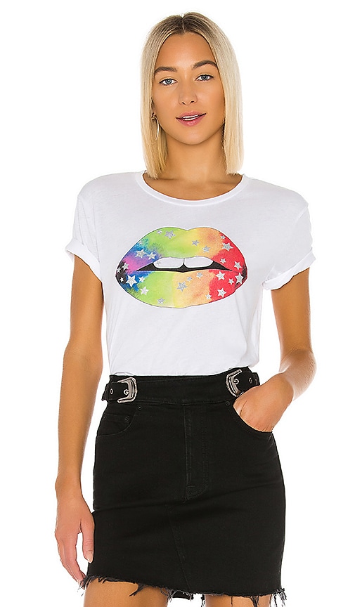 Rainbow Star Lips Tee