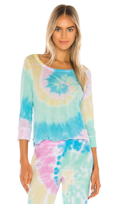 3/4 Sleeve Shirttail Tee