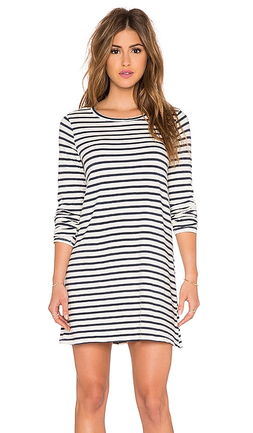 striped tunic dress