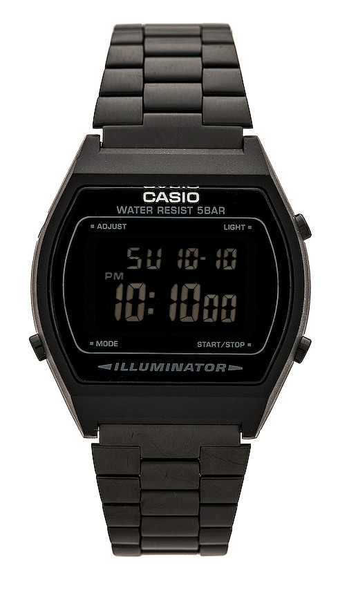 Casio Vintage B640 Series Watch In Black