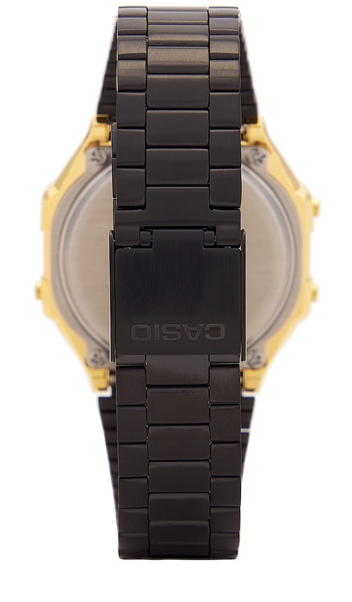Shop Casio Vintage A168 Series Watch In Black