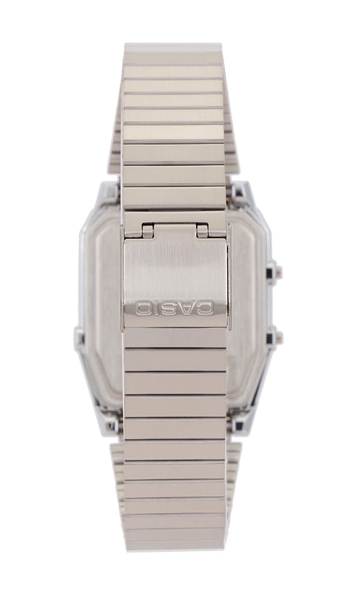 Shop Casio Aq800 Series Watch In Metal & White