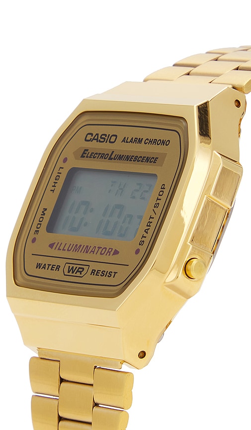  Casio Uhr In Metallic Gold. 