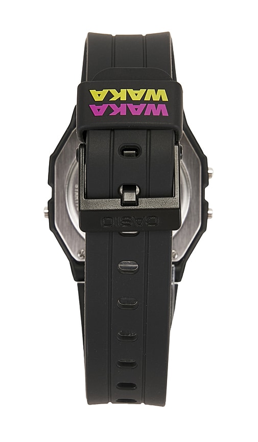 Casio Pacman Collaboration Series Watch In Black