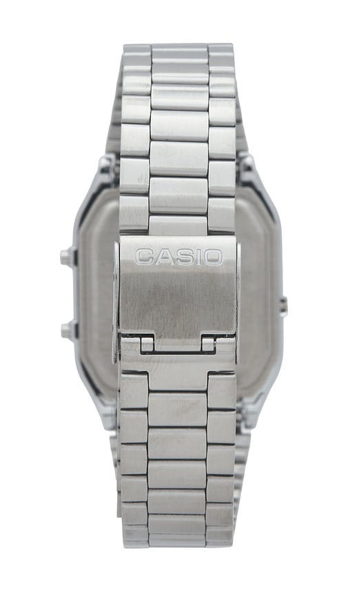  Casio Montre En Metallic Silver. 