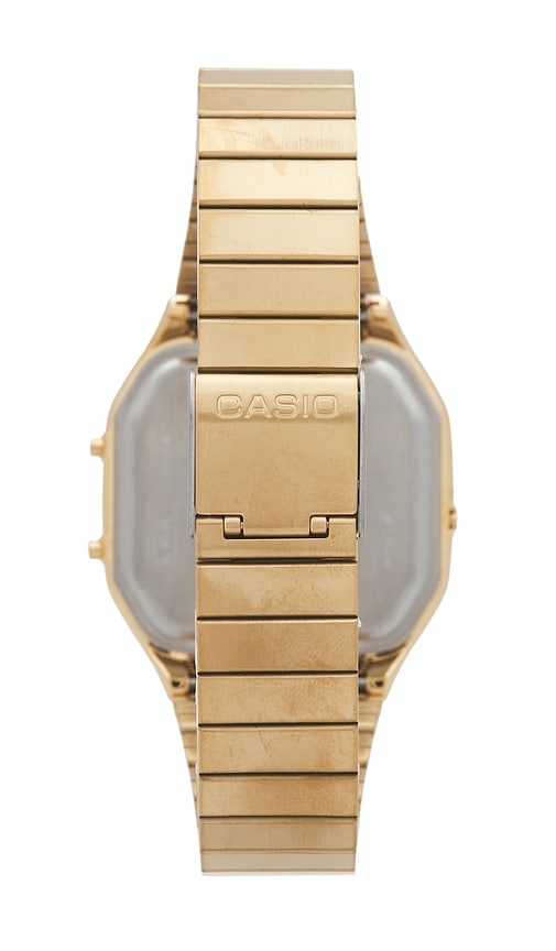  Casio Montre En Metallic Gold. 