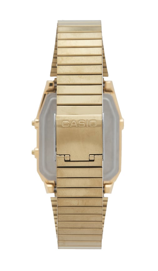  Casio Montre En Metallic Gold. 