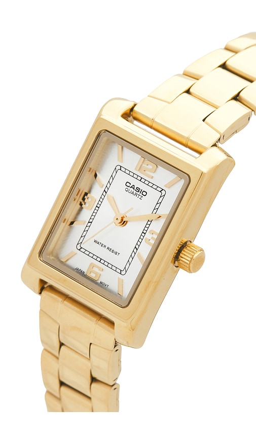 Casio Uhr Ltp Series In Metallic Gold. 