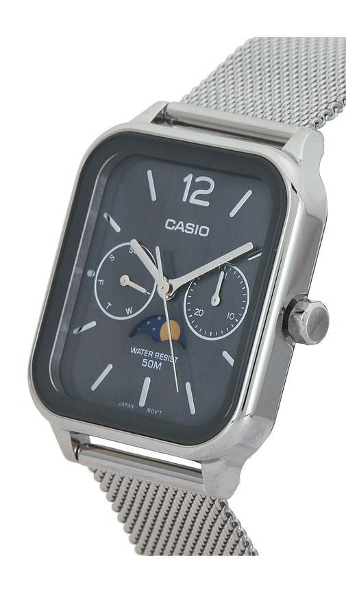  Casio Uhr Casio In Metallic Silver. 