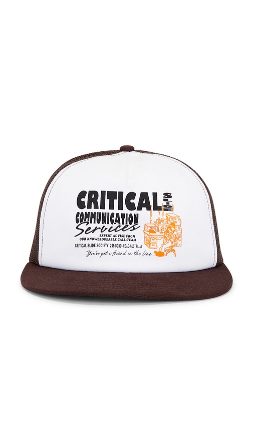 Critical Slide Communication Trucker Hat