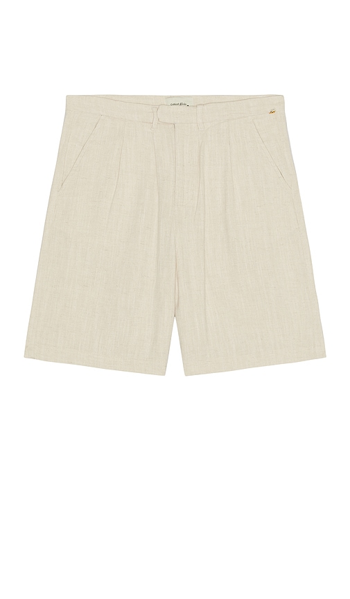 Harro Linen Walkshort in Cream. - size 36 (also in 30, 32, 34)
