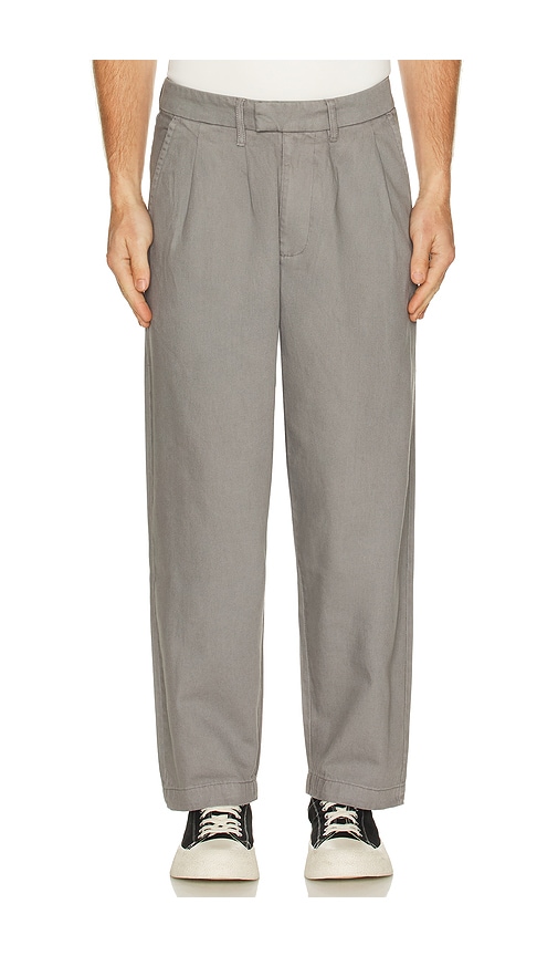 Critical Slide Harro Twill Pant In Gray
