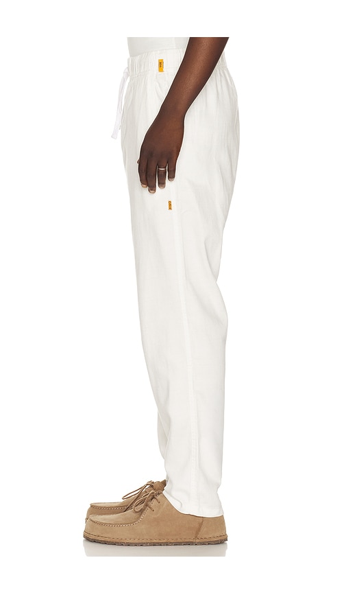  Critical Slide Cruiser Linen Pant In White. Size 30. Also In 36. 