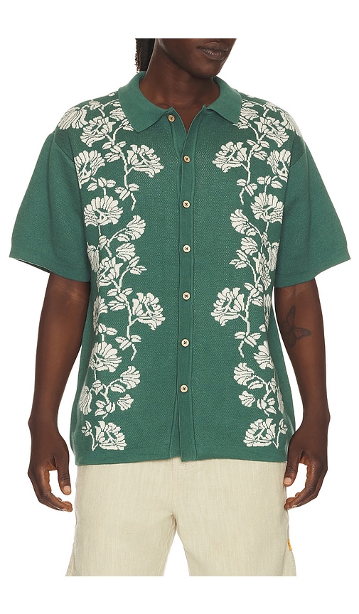 Critical Slide Peace Flower Knit Shirt | Thumbnail 3