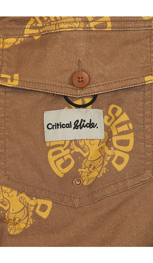  Critical Slide Badeshorts In Brown. Größe 30. Also In 32, 34, 36. 