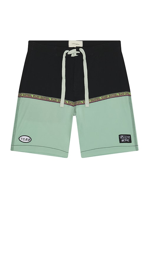 Monolith 18 Boardshort in Black. - size 36 (also in 30, 32, 34)