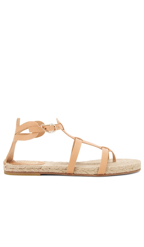 Shop Castaã±er Delos Sandal In Neutral