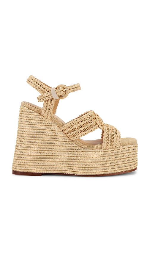 Shop Castaã±er Fiodora Sandal In 素色