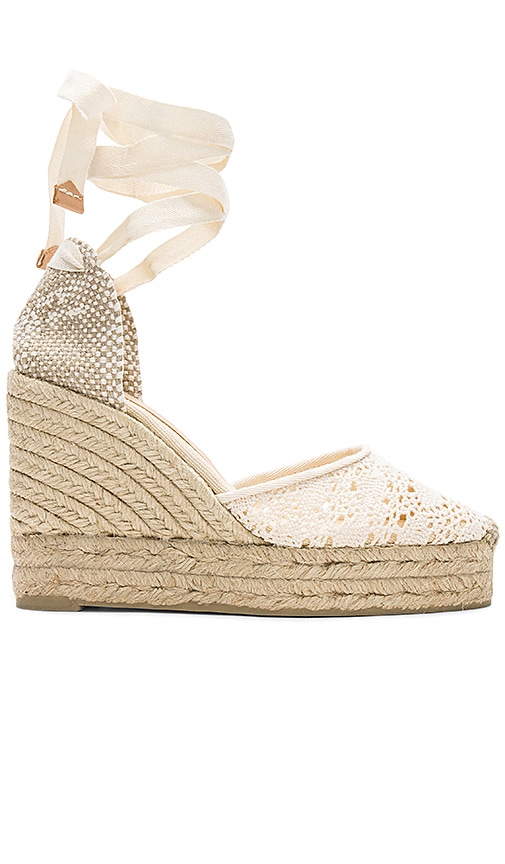 Castaner Carina Wedge in Natural