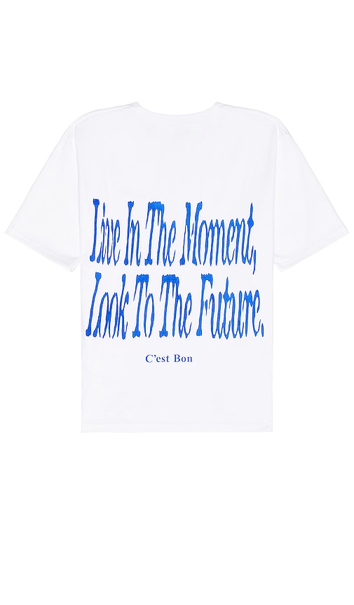 Cest Bon Moment & Future T-shirt in White