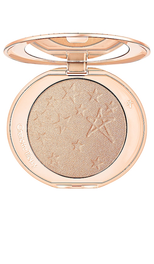 Shop Charlotte Tilbury Hollywood Glow Glide Face Architect Highlighter In Champagne