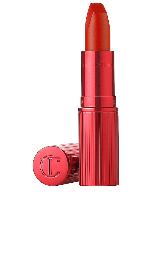 Shop Charlotte Tilbury Matte Revolution Lipstick In Flame Flame
