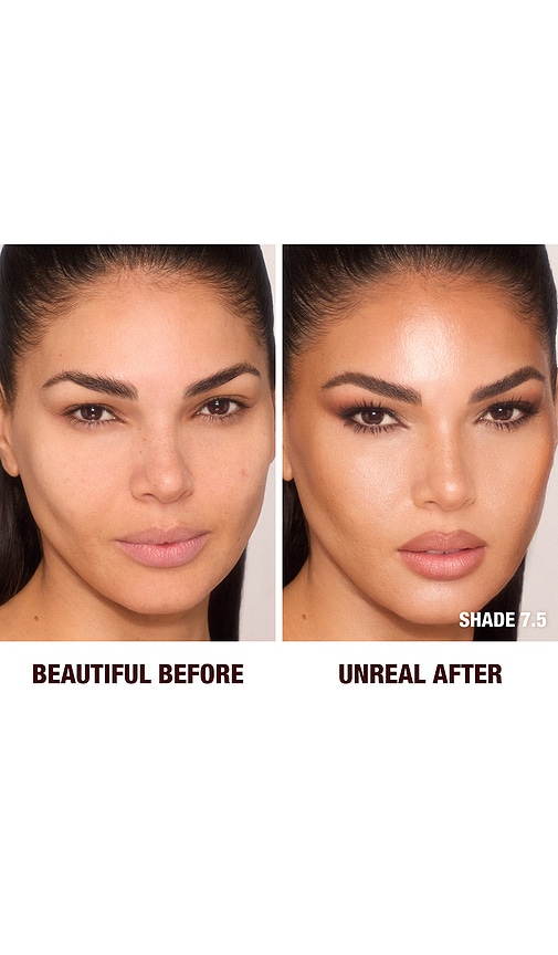  Charlotte Tilbury Base De Maquillaje Unreal Skin Sheer Glow Tint Hydrating Foundation Stick En Color Belleza: Na Talla All . 