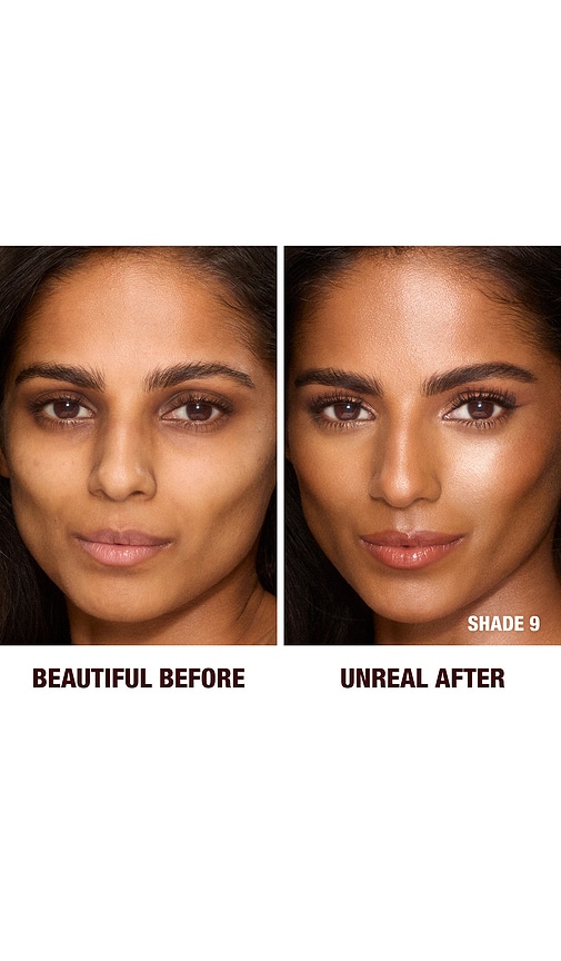  Charlotte Tilbury Base De Maquillaje Unreal Skin Sheer Glow Tint Hydrating Foundation Stick En Color Belleza: Na Talla All . 