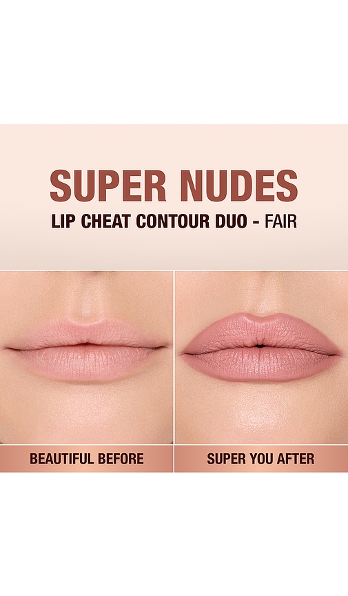 Charlotte Tilbury Supernudes Lip Cheat Duo