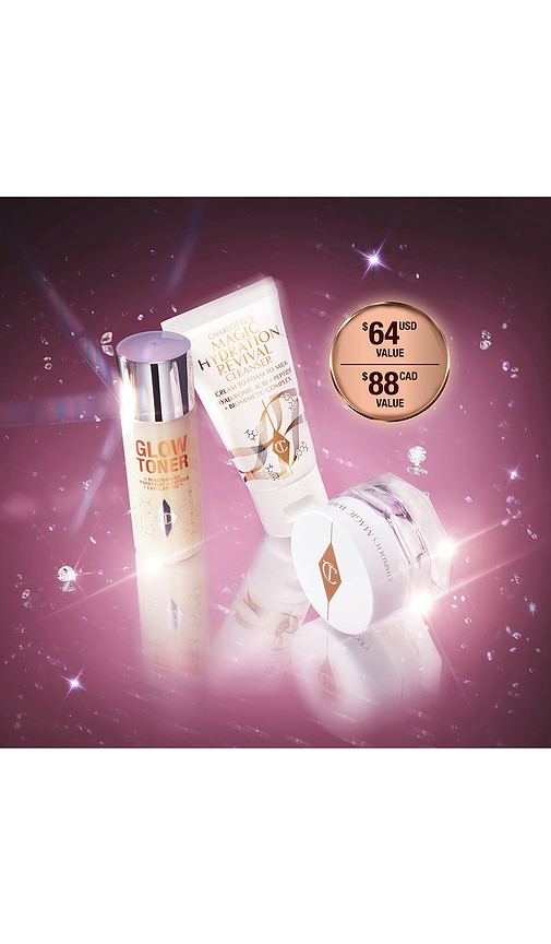 Charlotte Tilbury Charlotte's Hydration Revival Skin Care Discovery Set In Multi