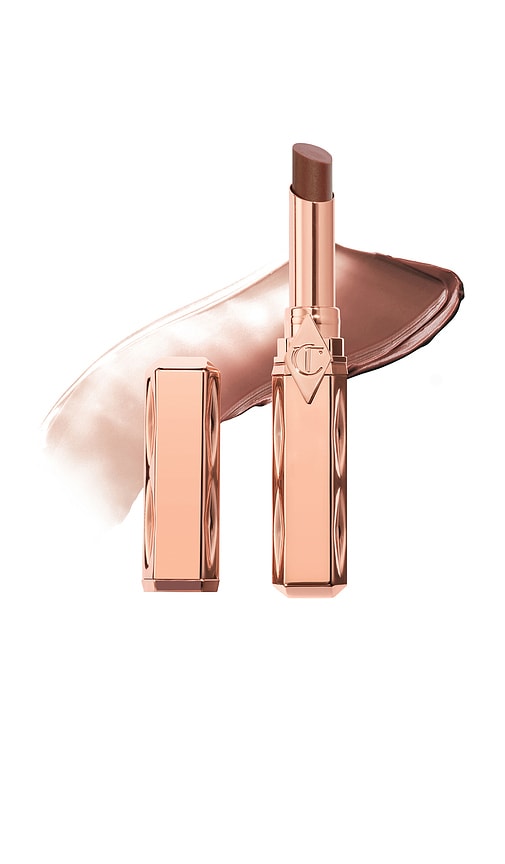 Charlotte Tilbury Pillow Talk Long Lasting Blush Balm Sheer Lip Tint 90's Kiss 0.07 Oz/2 G In Brown