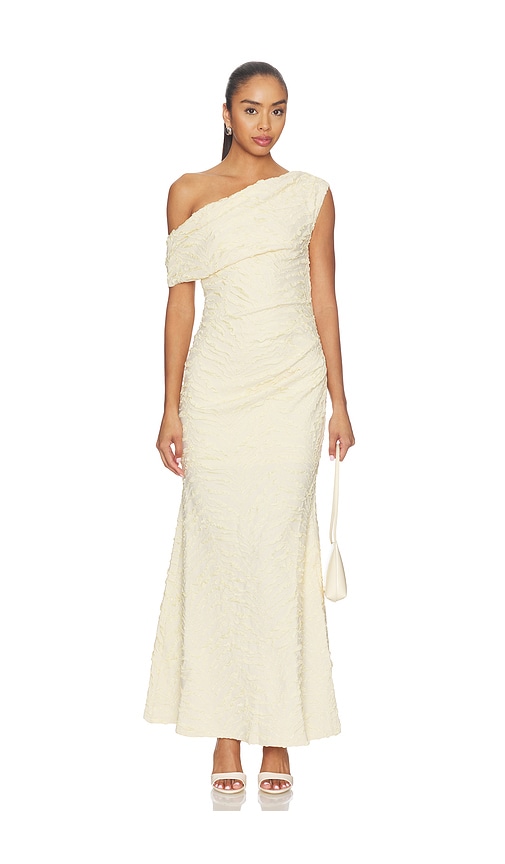 Curaae by Elliatt Fay One Shoulder Maxi Dress