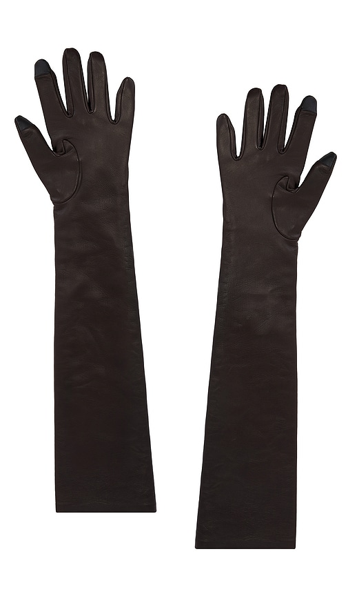 Shop Cult Gaia Zya Gloves In Chocolate