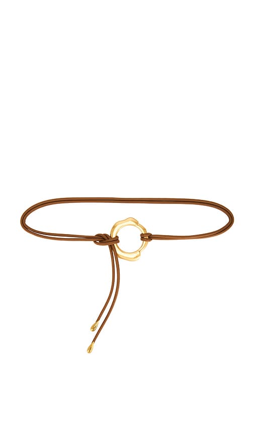 Cult Gaia Asa Belt in Brown - Cult Gaia - Modalova