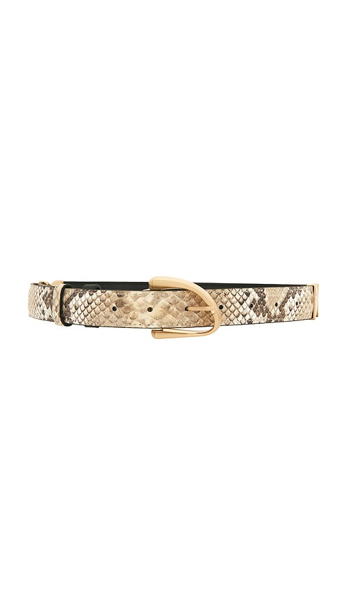 Ailani Swivel Belt by Cult Gaia in Faded Python