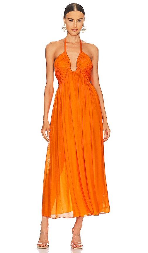 Cult Gaia Sloane Dress in Papaya | REVOLVE Cult Gaia Sloane Dress in Papaya | REVOLVE