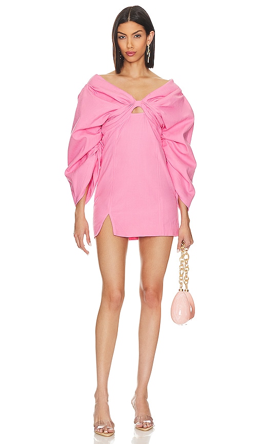 Cult Gaia Dahlia Dress in Rosado