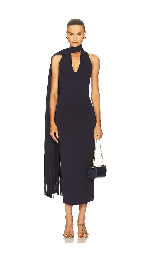 Cult Gaia Caia Knit Dress In Blue