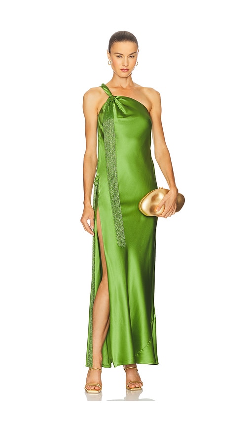 Keya Gown in Green. - size 8 (also in 0, 10, 12, 2, 4, 6)