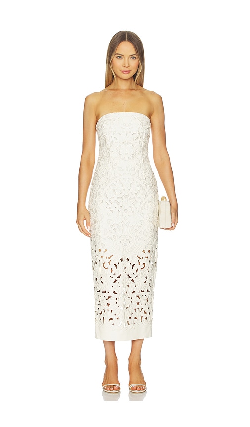 Raylene Dress in Ivory. - size 0 (also in 10, 2, 4, 6, 8) - Cult Gaia - Modalova