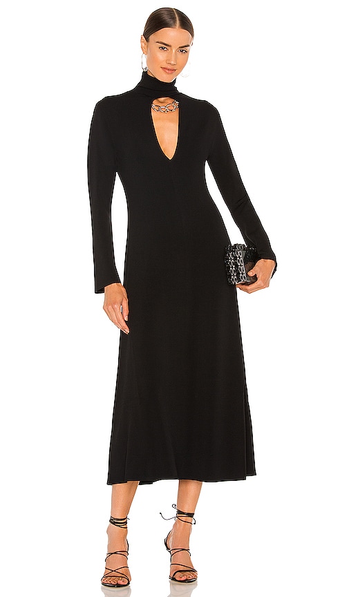 Cult Gaia Eli Knit Dress in Black | REVOLVE