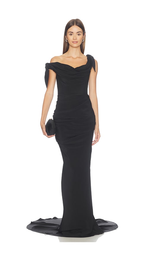 Nysa Gown by Cult Gaia in Black