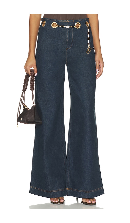 Sydney Jean by Cult Gaia in Indigo Khaki