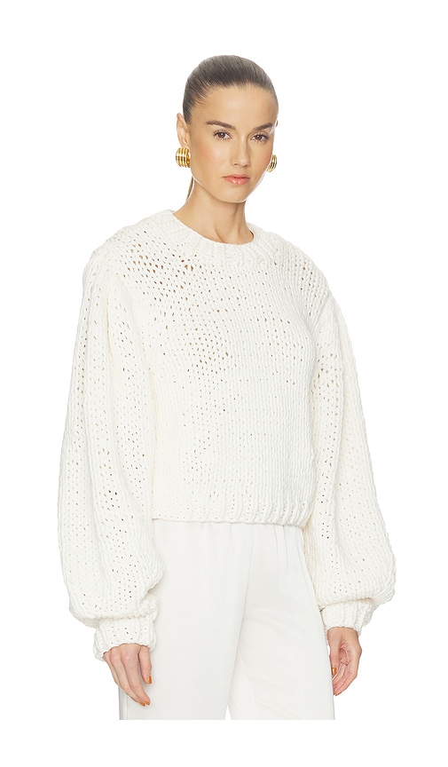 Cult Gaia Trina Pullover Sweater In Gray