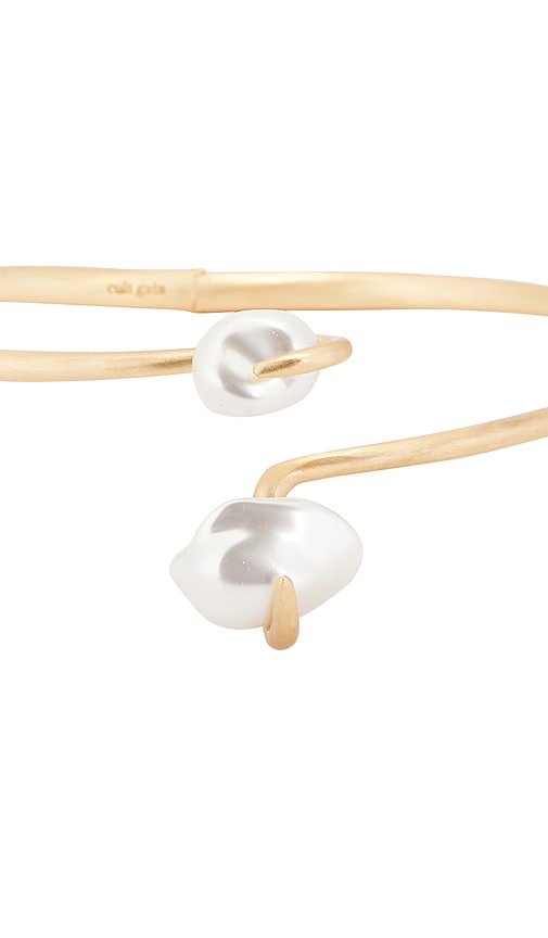 Cult Gaia Marais Choker In Gold