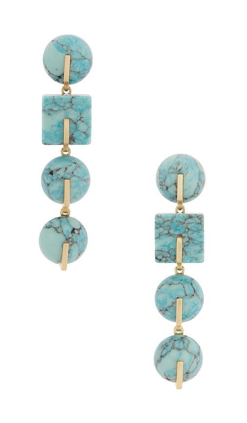 Cult Gaia Laguna Earring in Ibiza Turquoise Ibiza Turquoise