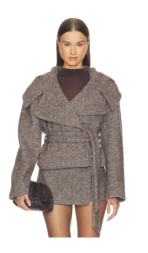 Cult Gaia Laguna Jacket in Grey. - size L (also in M, S, XL, XS, XXS)