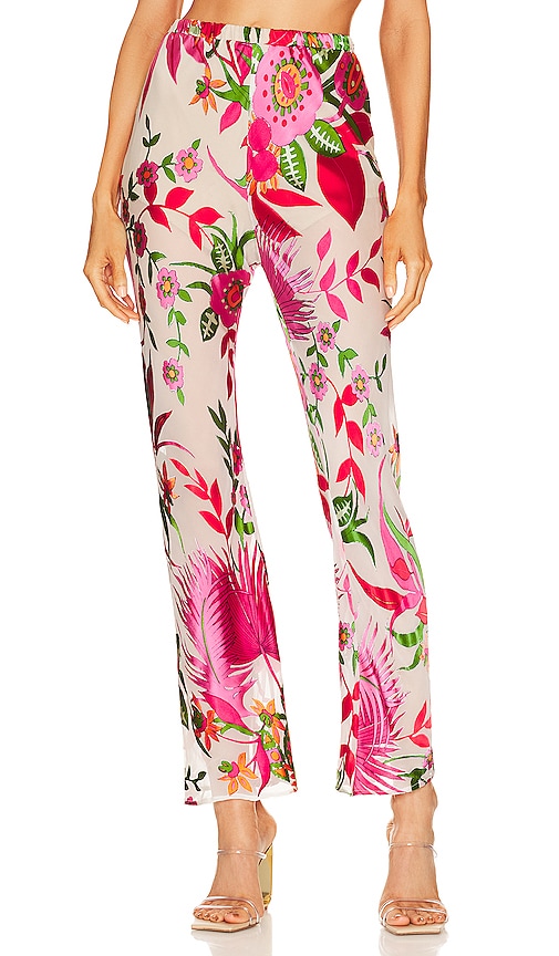 Cult Gaia Stacie Pant in Pink.